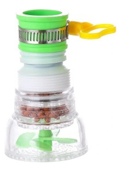 No.8 Stili Mutfak Dönüşümlü Musluk Ağızlığı Püskürtücü Pvc Duş Musluk Su Filtresi Arıtıcı Memesi Ev Su Tasarrufu 70% (Yurt Dışından)