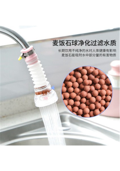 No.4 Tarzı Mutfak Dönüşümlü Musluk Ağızlığı Püskürtücü Pvc Duş Musluk Su Filtresi Arıtıcı Memesi Ev Su Tasarrufu 70% (Yurt Dışından) fırsatları