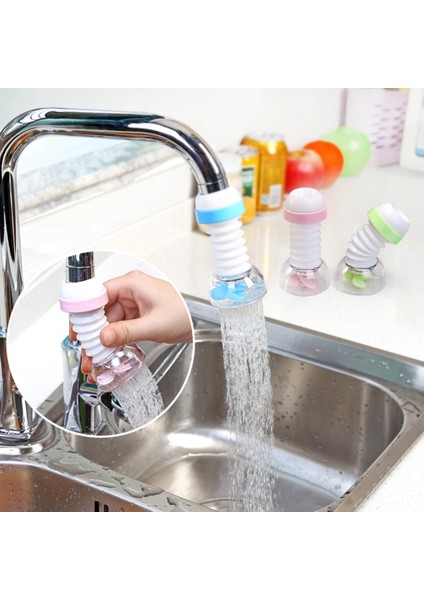 Mavi Stil Bulaşık Sebze Yıkama Püskürtücü Musluk Uzatıcı Mutfak Su Tasarrufu Çocuklar El Yıkama Banyo Lavabo Duş Ürünleri Sıçrama Musluğu (Yurt Dışından) fiyatları