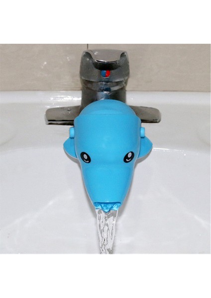 Pembe Yunus Stili Karikatür Musluk Uzatıcı Fil Ördek Şekil Su Tasarrufu Çocuk Bebek Yıkama El Musluğu Uzatma Banyo Aksesuarları (Yurt Dışından) fırsatları