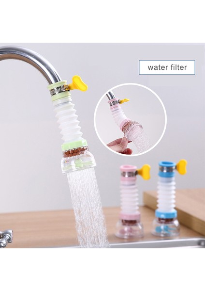 4 Nesil Pembe Stil 4.6x7.8(11) cm 1 Adet Su Filtresi Mutfak Musluğu Filtresi Dönebilen Musluk Duş Maifanshi Su Tasarrufu Anti Sıçrama Uzatıcı Filtre Aksesuarları (Yurt Dışından) fiyatları