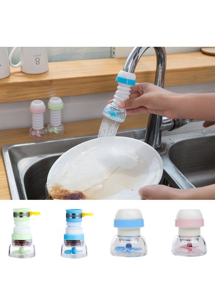 Musluk Genişletici B Stili 360° Ev Dönebilen Su Köpüğü Döner Kafa Su Tasarrufu Musluk Aerator Nozulu Tap Adaptörü Cihazı Aktif Karbon Mutfak (Yurt Dışından) indirimleri