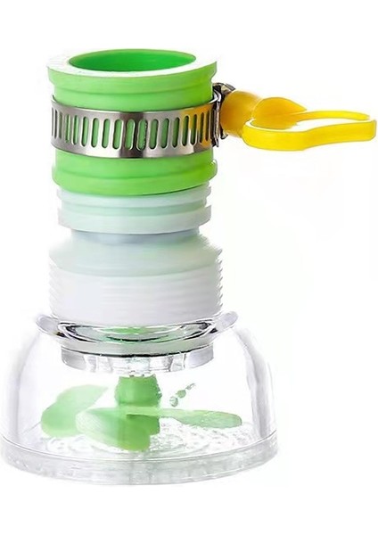 Yeşil-B Tarzı 360 Derece Ayarlanabilir Musluk Uzatma Ağızlık Su Tasarrufu Püskürtücü Filtre Difüzör Mutfak Banyo Su Musluğu Aksesuarları (Yurt Dışından)