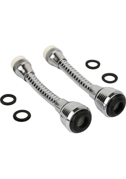 Uzun Tarz 2 Adet Mutfak Aletleri 2 Tipi Döner Bubbler Yüksek Basınçlı Musluk Uzatıcı Su Tasarrufu Banyo Mutfak Aksesuarları Malzemeleri (Yurt Dışından) indirimleri