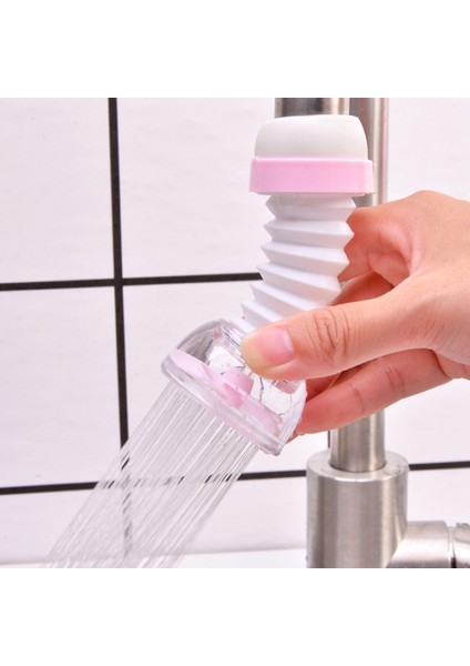 No.2 Tarzı 360 Derece Ayarlanabilir Musluk Uzatma Filtre Su Tasarruf Nozulu Banyo Duş Ev Mutfak Aksesuarları (Yurt Dışından)