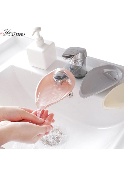 Pembe Tarzı Oyourlıfe Taşınabilir Lavabo Musluk Uzatıcı Çocukların Ellerini Yıkama Yardımcı Uzatma Mutfak Banyo Su Musluğu Tasarrufu (Yurt Dışından) fiyatları