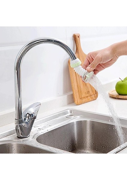 D Stili Mutfak Bataryası Uzatma Ekleme 360 Derece Ayarlanabilir Su Tasarruflu Sıçrama Geçirmez Mutfak Aksesuarları Su Musluğu Uzatma Filtre Aksesuarları (Yurt Dışından) modelleri