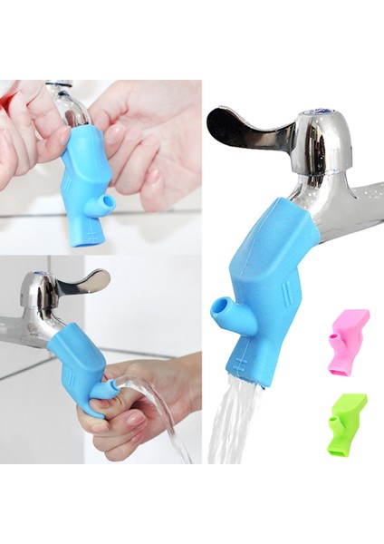 Yeşil1 Tarzı Musluk Uzatıcı Çocuklar Için Pc Meme Banyo Yıkama Su Tasarrufu Musluk Başlığı Uzatma Kılavuzu Ekleme (Yurt Dışından) modelleri