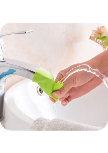 Yeşil1 Tarzı Musluk Uzatıcı Çocuklar Için Pc Meme Banyo Yıkama Su Tasarrufu Musluk Başlığı Uzatma Kılavuzu Ekleme (Yurt Dışından) indirimleri