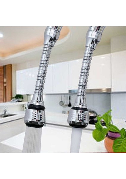 Duş Stili 360 Derece Dönebilen Su Tasarruflu Musluk Ağızlık Difüzörü Paslanmaz Çelik Mutfak Kromlu Döner Musluk Ağızlığı Püskürtücü (Yurt Dışından) fırsatları