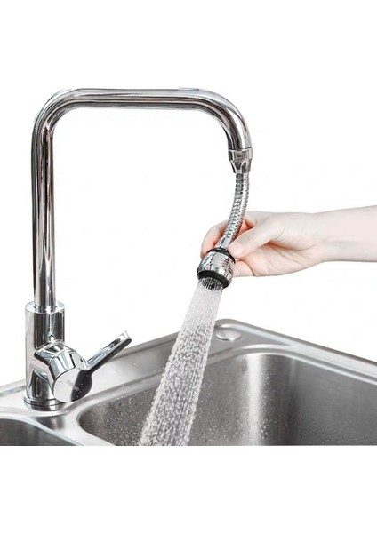 Duş Stili 360 Derece Dönebilen Su Tasarruflu Musluk Ağızlık Difüzörü Paslanmaz Çelik Mutfak Kromlu Döner Musluk Ağızlığı Püskürtücü (Yurt Dışından) indirimleri