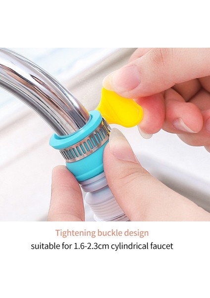 No.5 Tarzı Yaratıcı Musluk Sıçrama Başlığı Genişletilmiş Köpürtücü Mutfak Ev Aletleri Musluk Su Püskürtücüsü Su Tasarruflu Döner Filtre Ağızlık (Yurt Dışından) fırsatları