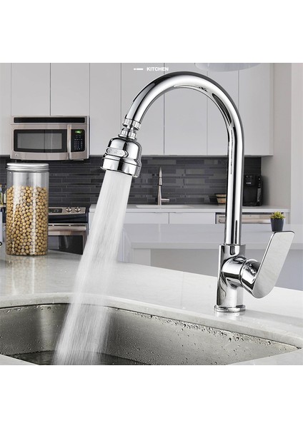 Bir Stil Yazın Su Tasarrufu Musluk Başlığı 360 Derece Döner Evrensel Sıçrama Geçirmez Basınçlı Banyo Filtre Köpük Aerator (Yurt Dışından) fiyatları