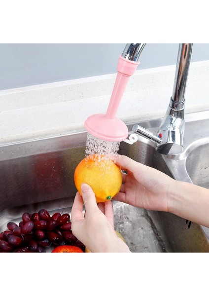 Pembe Kısa Stil Ev Banyo Mutfak Aksesuarları Döner Su Tasarrufu Musluk Aerator Difüzörü Musluk Filtre Bağlayıcı Popüler Musluk Ucu Adaptörü (Yurt Dışından)
