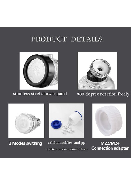 Kırmızı Stil Zhang Ji 3 Modlu Ayarlı Çift Filtre Değiştirme Musluklarda Kloru Temizleme Arıtma ve Su Tasarrufu 360° Dönebilir Aerator (Yurt Dışından) fırsatları
