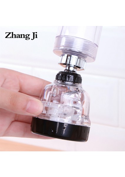 Kırmızı Stil Zhang Ji 3 Modlu Ayarlı Çift Filtre Değiştirme Musluklarda Kloru Temizleme Arıtma ve Su Tasarrufu 360° Dönebilir Aerator (Yurt Dışından) indirimleri
