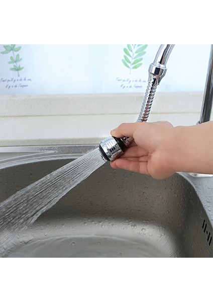 Resim Gösterisi Stili Olarak Banyo Mutfak Aksesuarları 2 Modlu Dönebilen Baloncuklu Su Tasarruflu Yüksek Basınçlı Nozul Filtre Musluk Adaptörü - E-Ticaret Başlığı (Yurt Dışından) fiyatları