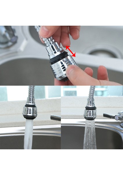 Resim Gösterisi Stili Olarak Banyo Mutfak Aksesuarları 2 Modlu Dönebilen Baloncuklu Su Tasarruflu Yüksek Basınçlı Nozul Filtre Musluk Adaptörü - E-Ticaret Başlığı (Yurt Dışından) modelleri