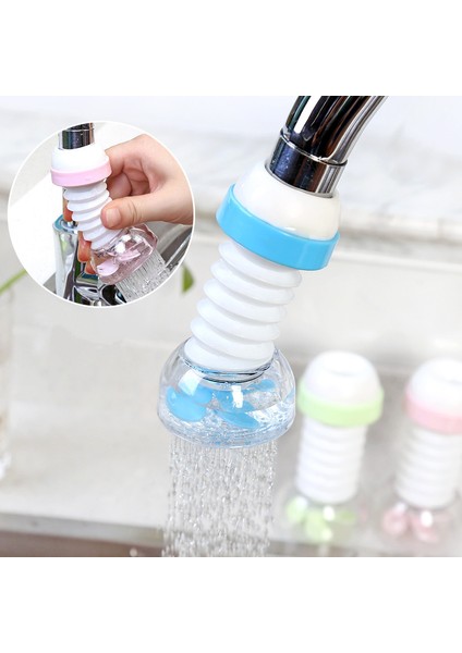 Yükseltilmiş Yeşil Stil Ayarlanabilir Su Tasarruf Derecesi Döner Musluk Aktif Karbon Filtre Musluk Çıkış Uzatıcı Sprey Mutfak Banyo Aksesuarları (Yurt Dışından) fırsatları