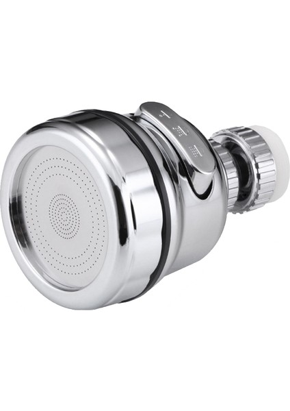 Gümüş Tarzı Yüksek Basınç Mutfak Musluğu Uzatma 360 Derece Dönebilen Musluk Aerator Su Tasarrufu Musluk Başlığı Adaptörü Banyo Lavabo Aksesuarları (Yurt Dışından)