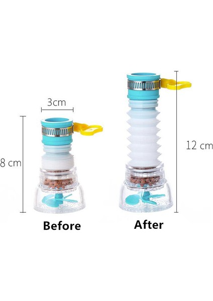 Pembe Ekonomi Stili Mutfak Musluğu Uzatma 360 Derece Ayarlanabilir Su Tasarruflu Sıçramaya Karşı Mutfak Aksesuarları Su Arıtma Filtresi Eklentisi (Yurt Dışından) fiyatları