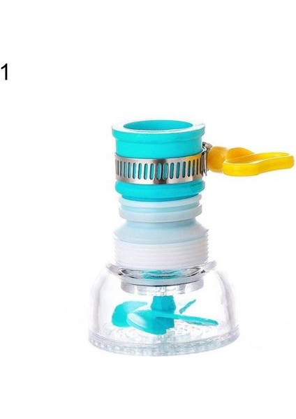 Mavi1 Tarzı 80% Sıcak Evrensel Sıçrama Önleyici Su Tasarruflu Mutfak Musluk Su Arıtıcı Musluk Filtresi (Yurt Dışından)