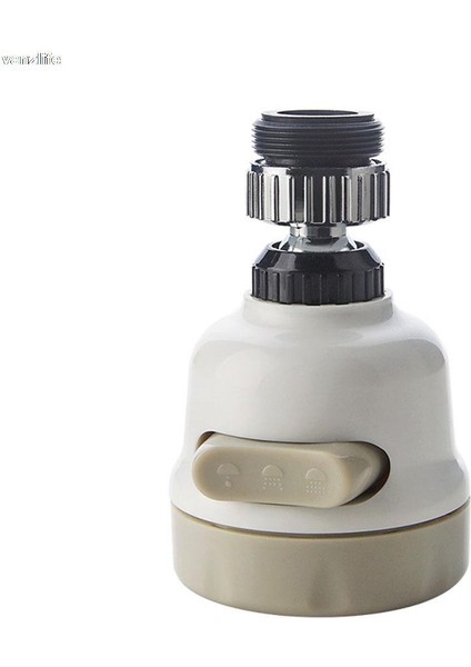 Beyaz Stil Vanzlife Mutfak Duş Bataryası Uzatma Ev Su Tasarrufu Püskürtücü Su Musluğu Filtresi Çocuklar Için Bir Nozul (Yurt Dışından)