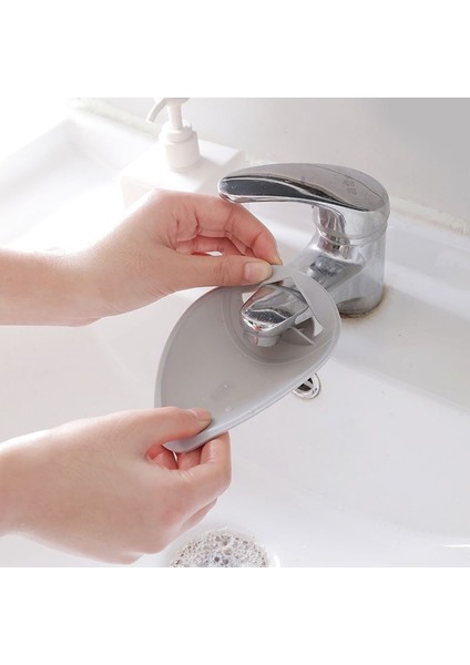 Bej Tarzı Musluk Uzatıcı Su Tasarrufu Çocuklara El Yıkama Yardımcısı Banyo Mutfak Aksesuarları Lavabo Musluk Uzatma (Yurt Dışından) fırsatları