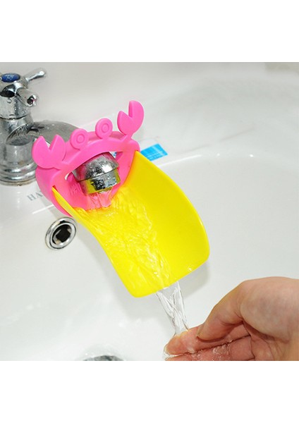 Altın Tarzı Çocuk Banyosu Kurbağa Şekilli Musluk Uzatıcı Su Tasarruflu Çizgi Film Çocuk Bebek Yıkama El Musluğu Uzantısı Banyo Aksesuarları (Yurt Dışından) modelleri