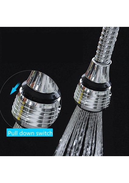 Uzun Bölüm Stili Ev Musluğu Su Tasarruf Cihazı Mutfak Aksesuarları Sıçrama Uzantısı Duş Başlığı Uzatılmış Kabarcık Nozul Filtre (Yurt Dışından) indirimleri