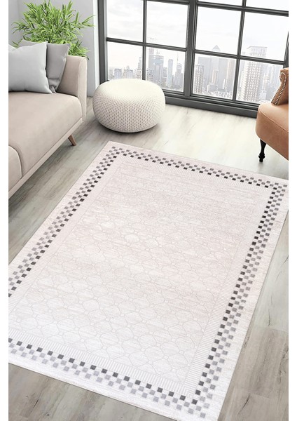 Lynosse Yumuşak Konforlu Halı Fildişi P1201