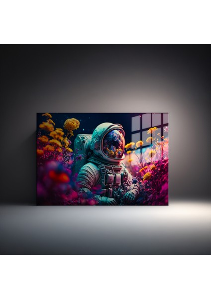 Premium^# Glass Art- Vintage-Retro-Popart Tablo Serisi -Işçi Panda Yavrusu-12 fiyatları