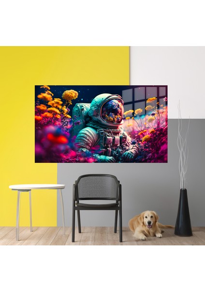 Premium^# Glass Art- Vintage-Retro-Popart Tablo Serisi -Işçi Panda Yavrusu-12 modelleri