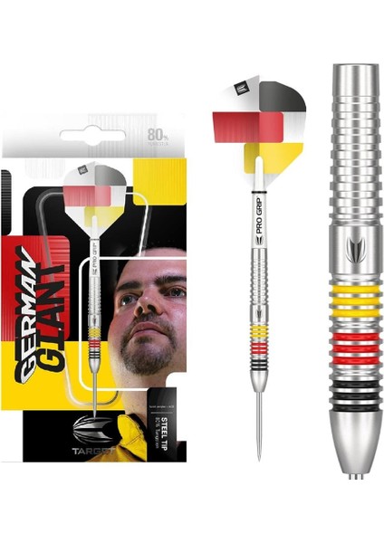 Gabriel Clemens % 80 Tungsten Çelik Uçlu Dart Oku