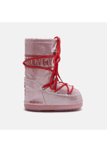 Kız Çocuk Bot (Kar) 80d3400290-J001 Moon Boot Icon Jr Glitter Pink (27-34)