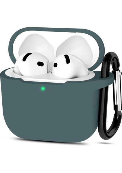 Apple Airpods 4. Nesil Uyumlu Kılıf Standart Yumuşak Silikon Kılıf