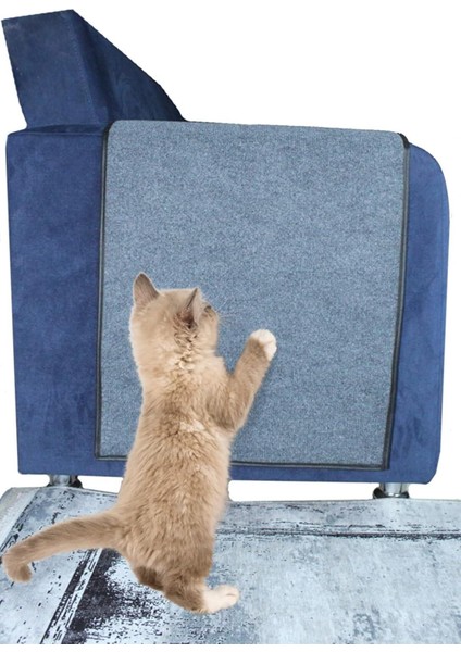 Byars-Koltuk Kenarı Koruyucu Kedi Tırmalama Halısı (50 cm x 100 cm ) Koltuk Tırmalama Halısı-Byars
