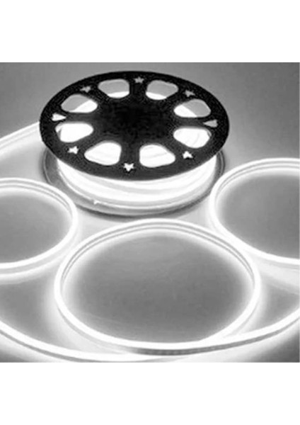 220V Beyaz Neon LED Hortum 25 Metre Cat CT-4554B