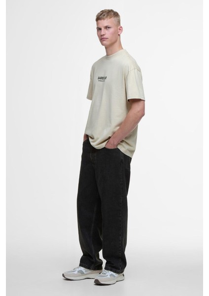 B.ıntl Formula Oversized T-Shirt GY55 Oyster Grey fırsatları