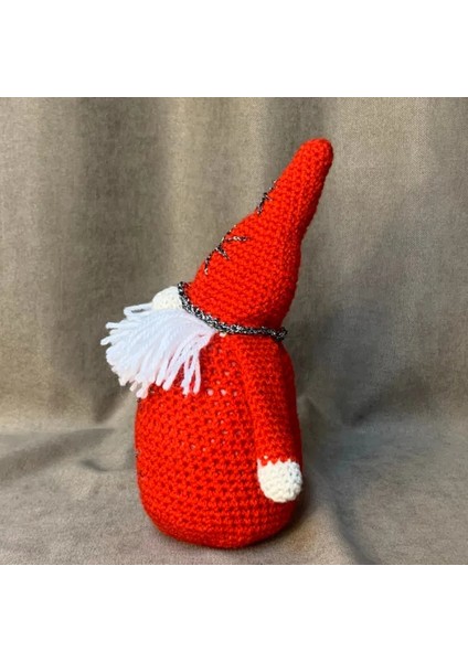 El Örgüsü Amigurumi Dekoratif Noel Baba - 17 x 22 cm