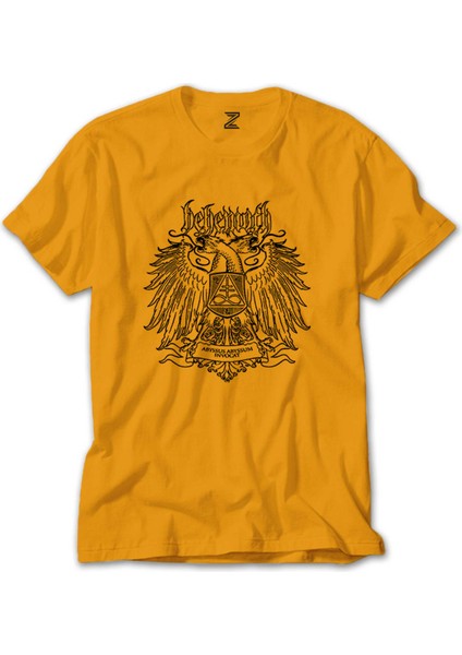 Behemoth Abyssus Abyssum Sarı T-Shirt
