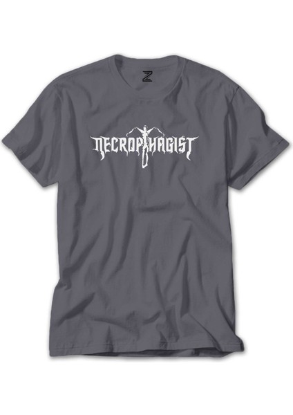 Necrophagist Gri Tişört