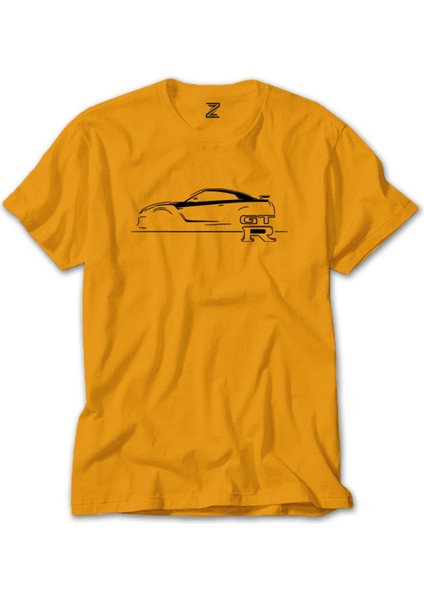 Nissan Gtr Sarı T-Shirt