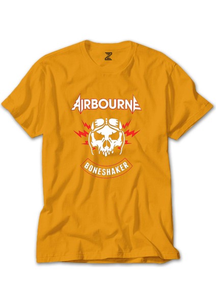 Airbourne Boneshaker Sarı Tişört