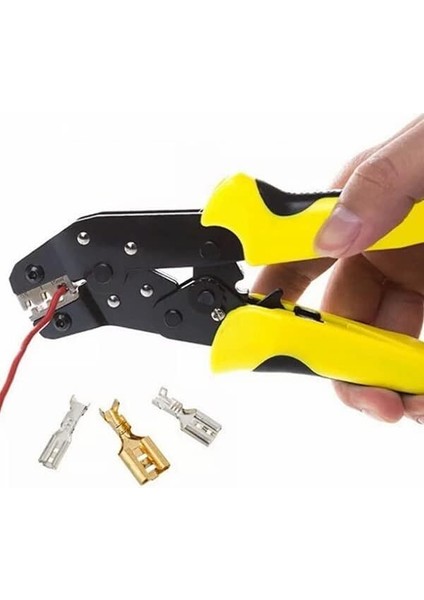 Mobile JK-1601 Papuç, Krimp, Terminal, Kablo Sıkma Pensesi Sarı