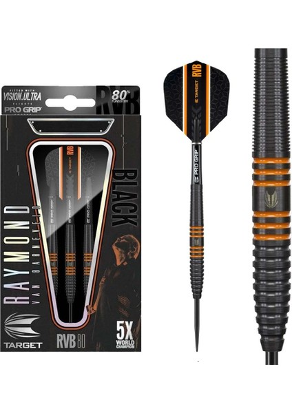 Raymond Van Barneveld % 80 Tungsten Çelik Uçlu Dart Oku