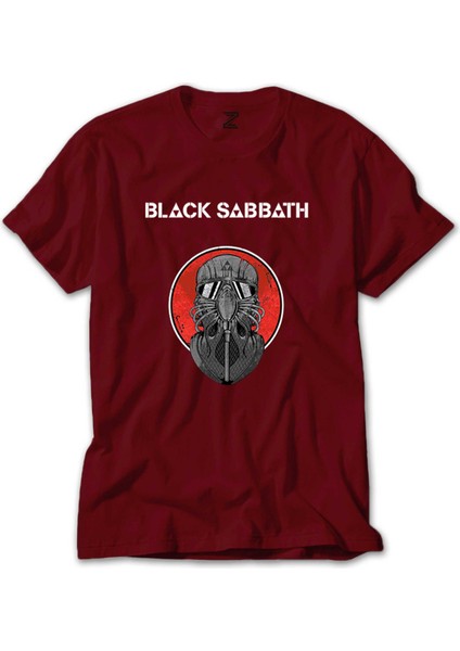 Black Sabbath Black Pilot Kırmızı Tişört