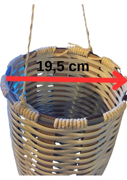 ÜZÜM SEPETİ ÖZEL EL ÖRMESİ (TİKİNA) BÜYÜK BOY 19*5 * 42 indirimleri