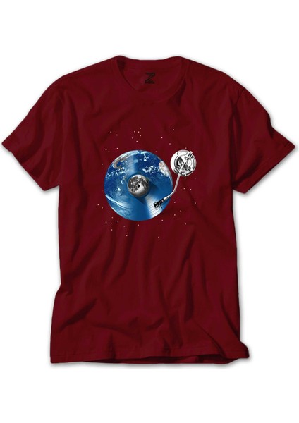 Vinyl World Kırmızı Tişört