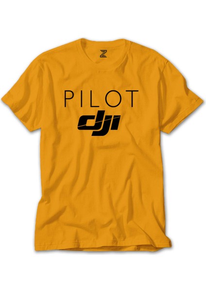 Djı Pilot Sarı T-Shirt